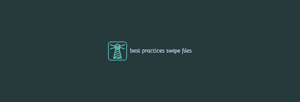 Folder structure for swipe files